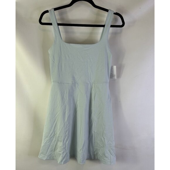 New Beyond Yoga Charmed Mini Dress Powder Blue - Picture 1 of 10